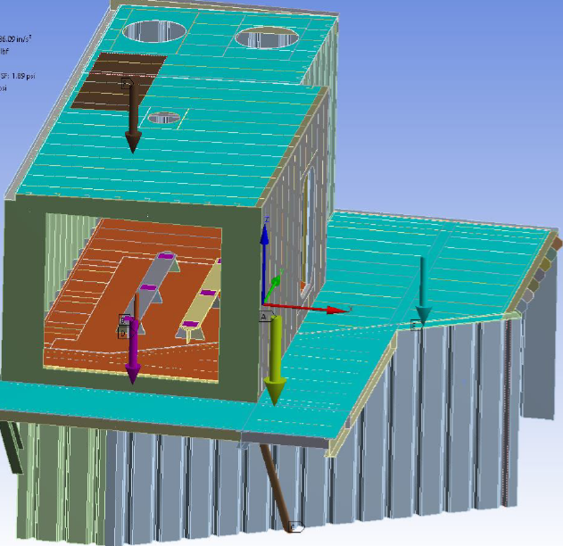 New emergency generator room: Aryatech engineering model