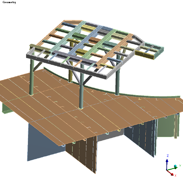 Sea Jet reel platform on Main Pass IV: Aryatech engineering model